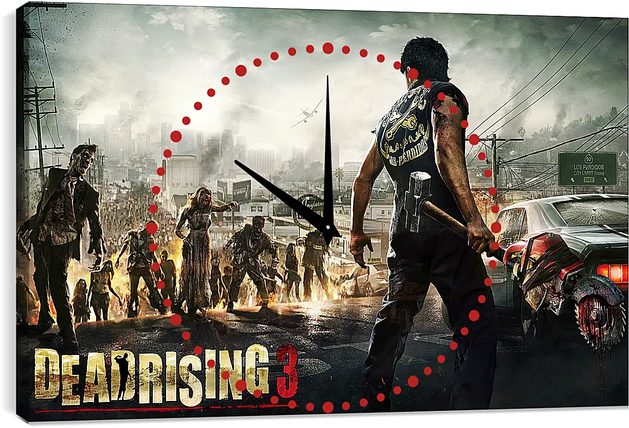 Часы картина - Dead Rising 3
