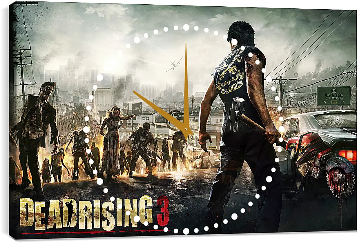 Часы картина - Dead Rising 3
