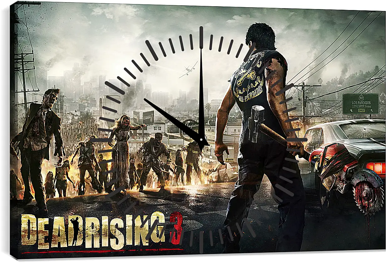 Часы картина - Dead Rising 3
