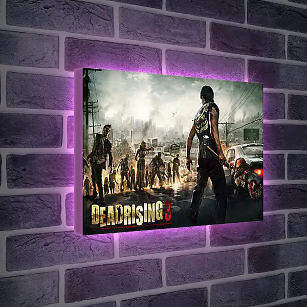 Лайтбокс световая панель - Dead Rising 3
