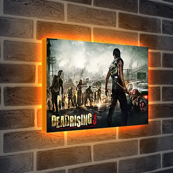 Лайтбокс световая панель - Dead Rising 3
