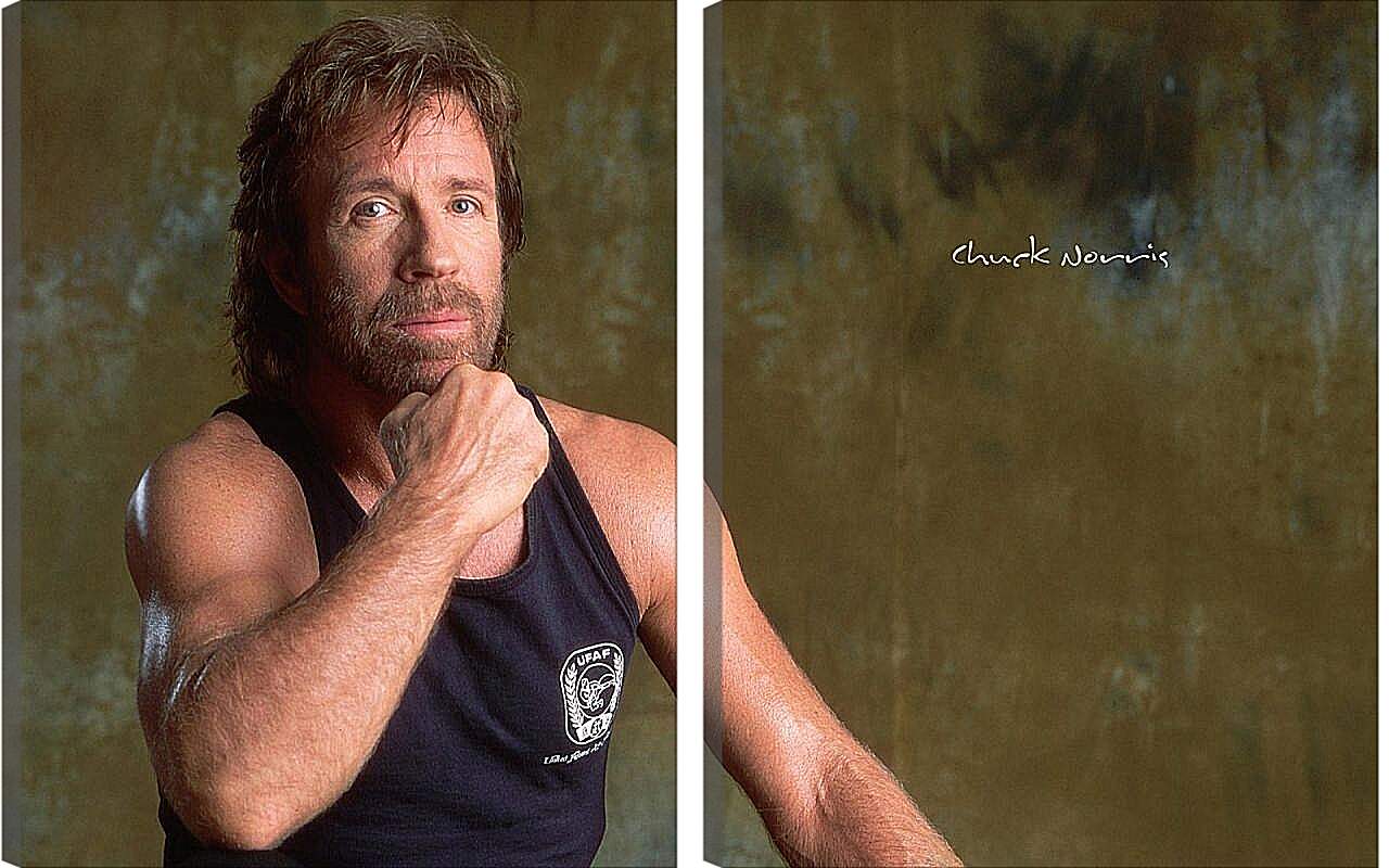 Модульная картина - Чак Норрис. Chuck Norris