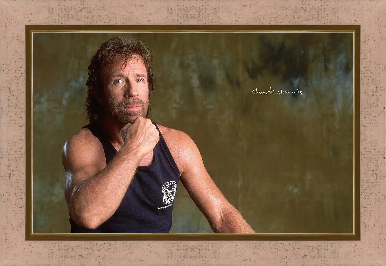 Картина в раме - Чак Норрис. Chuck Norris