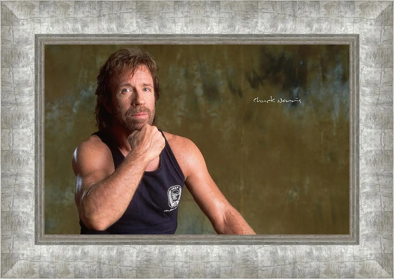 Картина в раме - Чак Норрис. Chuck Norris