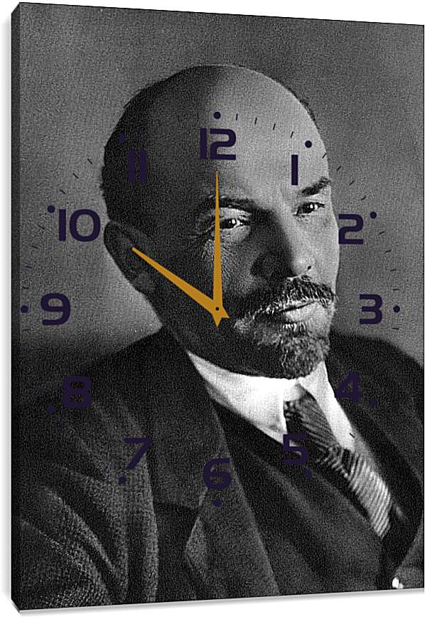 Часы картина - Владимир Ильич Ленин (Ульянов)