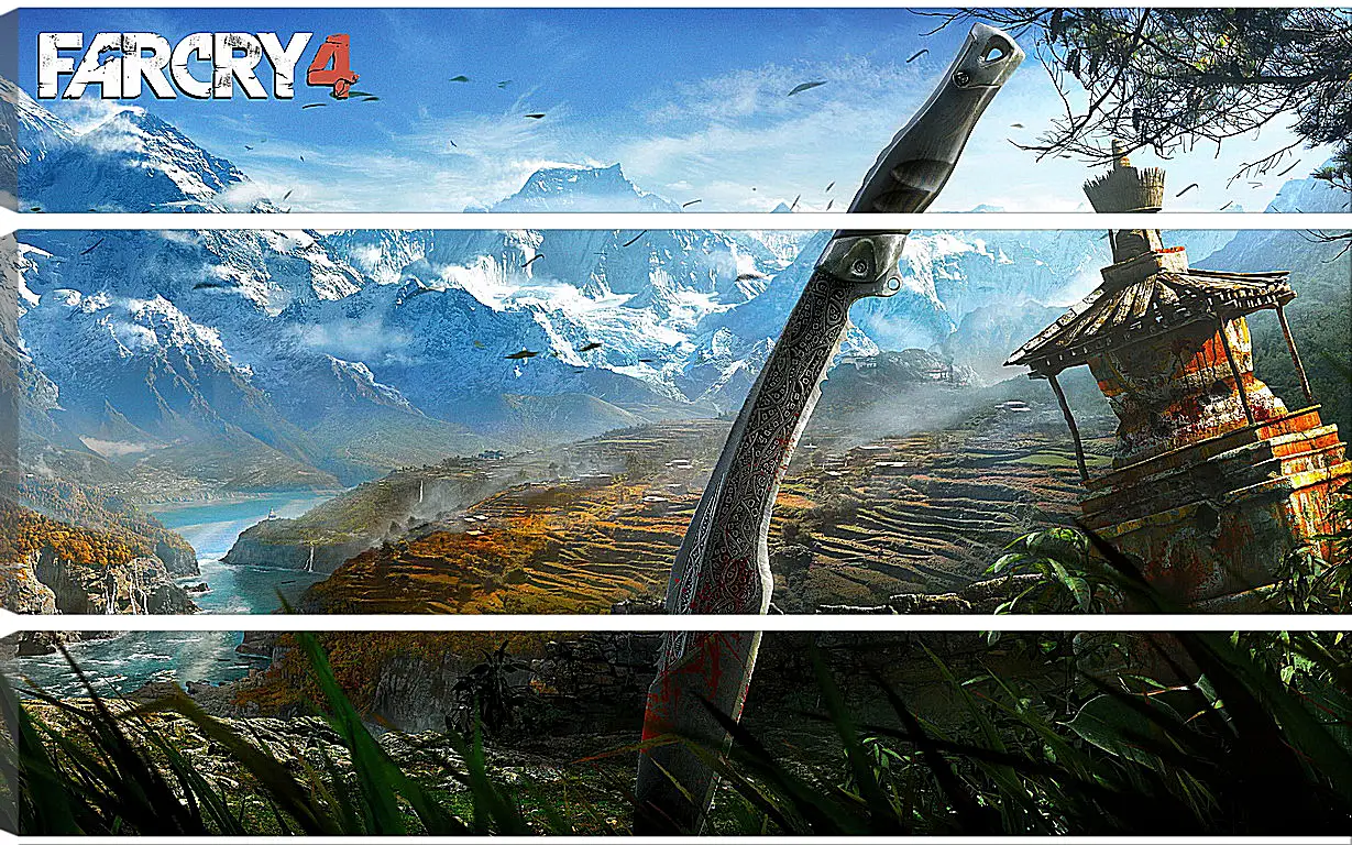 Модульная картина - Far Cry 4