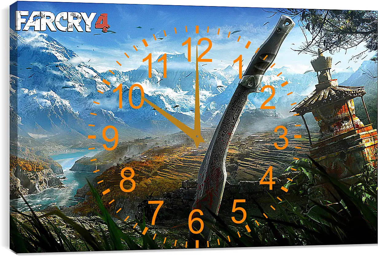 Часы картина - Far Cry 4