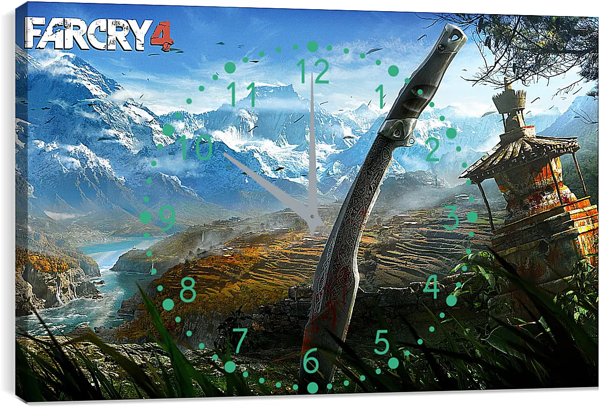 Часы картина - Far Cry 4