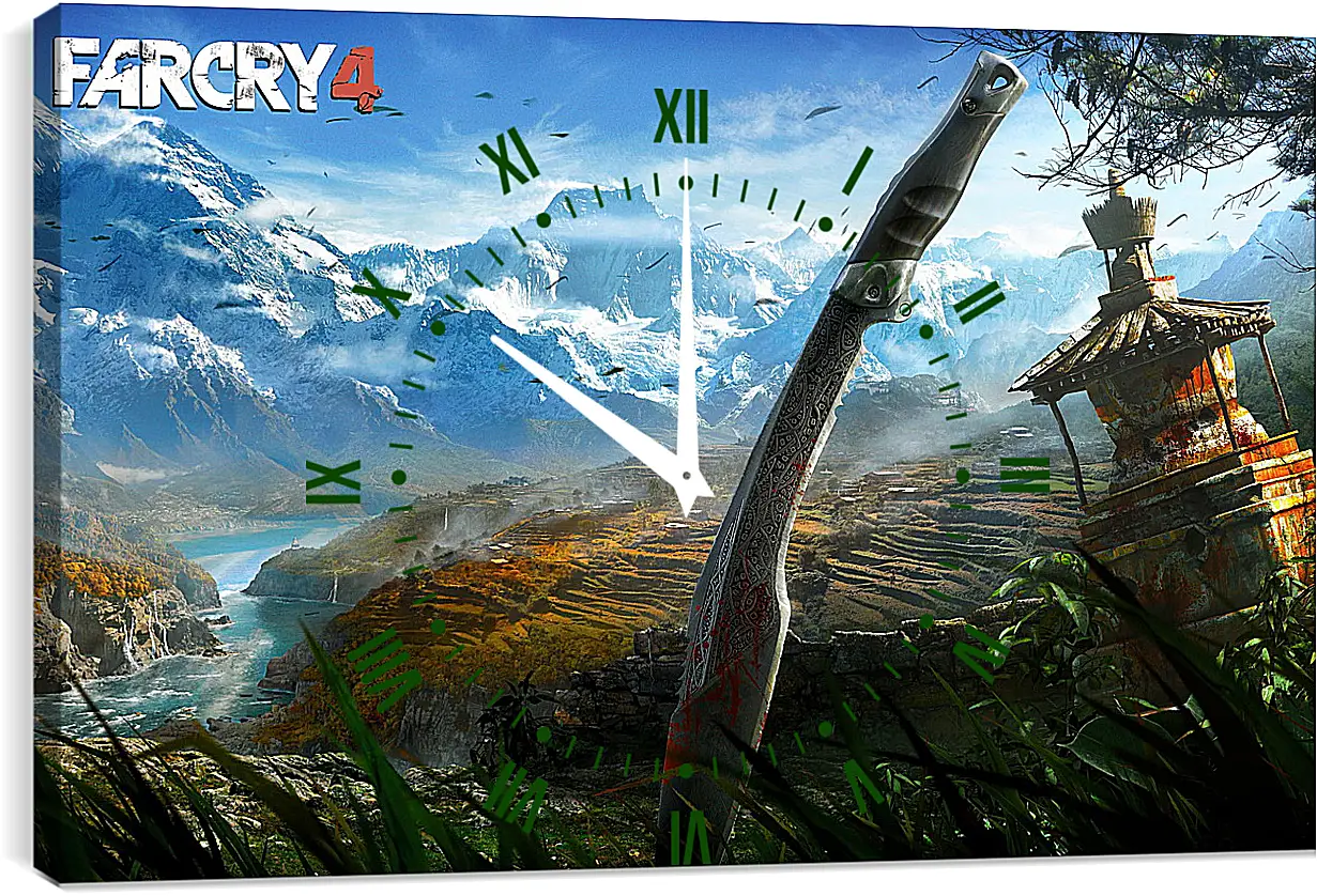 Часы картина - Far Cry 4