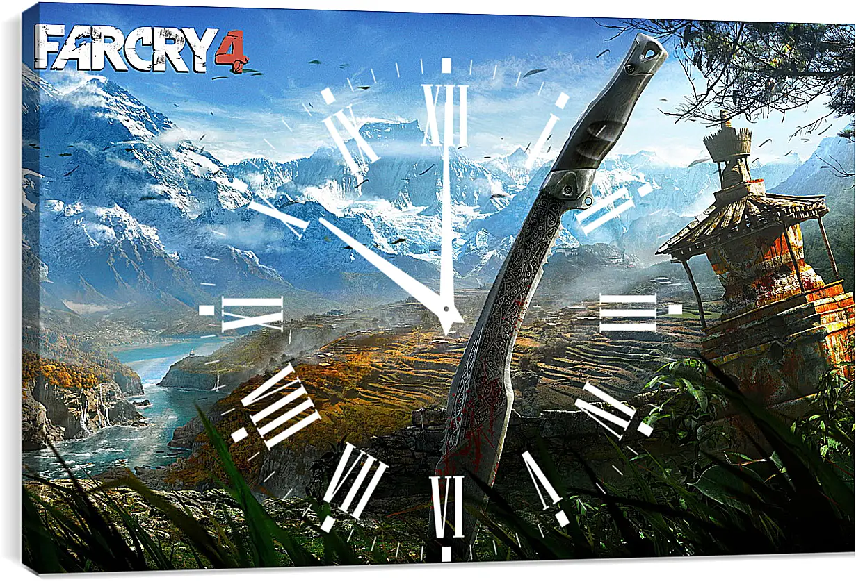 Часы картина - Far Cry 4