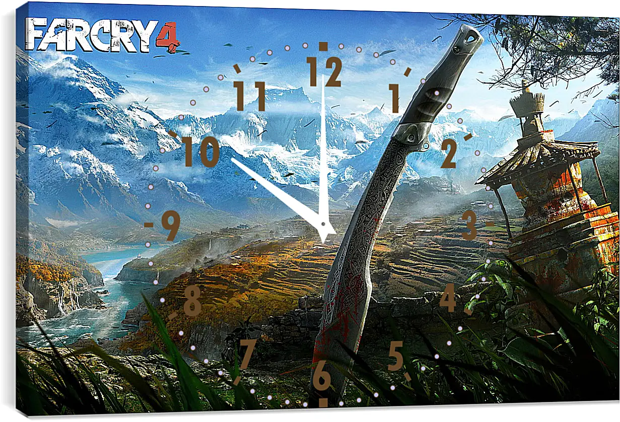 Часы картина - Far Cry 4