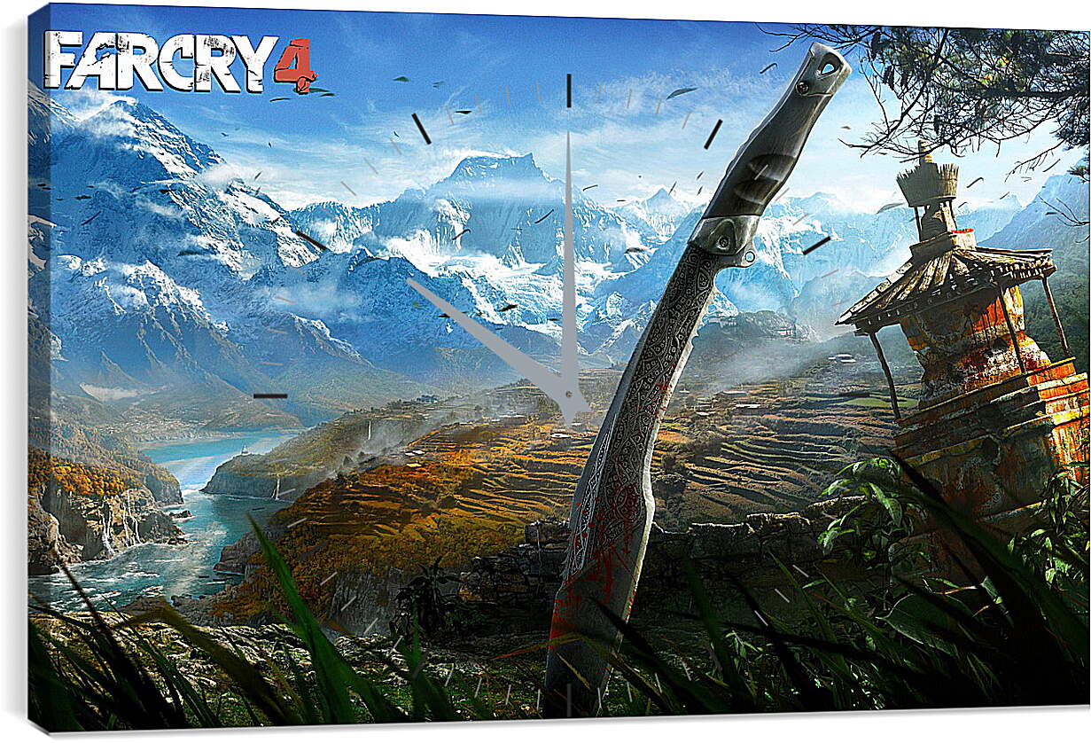 Часы картина - Far Cry 4