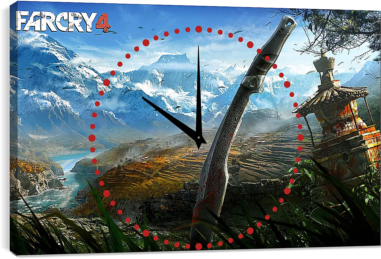 Часы картина - Far Cry 4