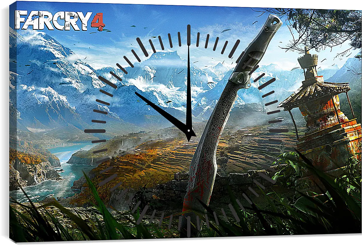 Часы картина - Far Cry 4