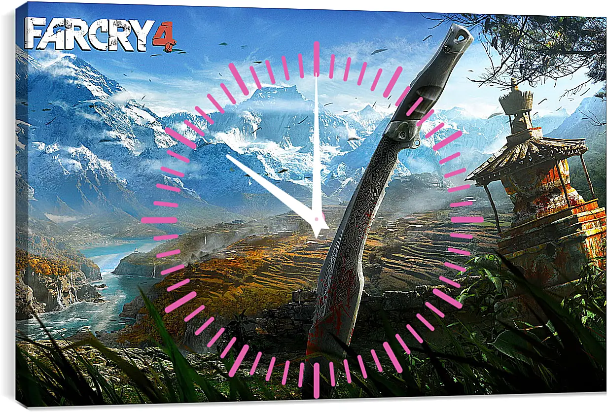 Часы картина - Far Cry 4