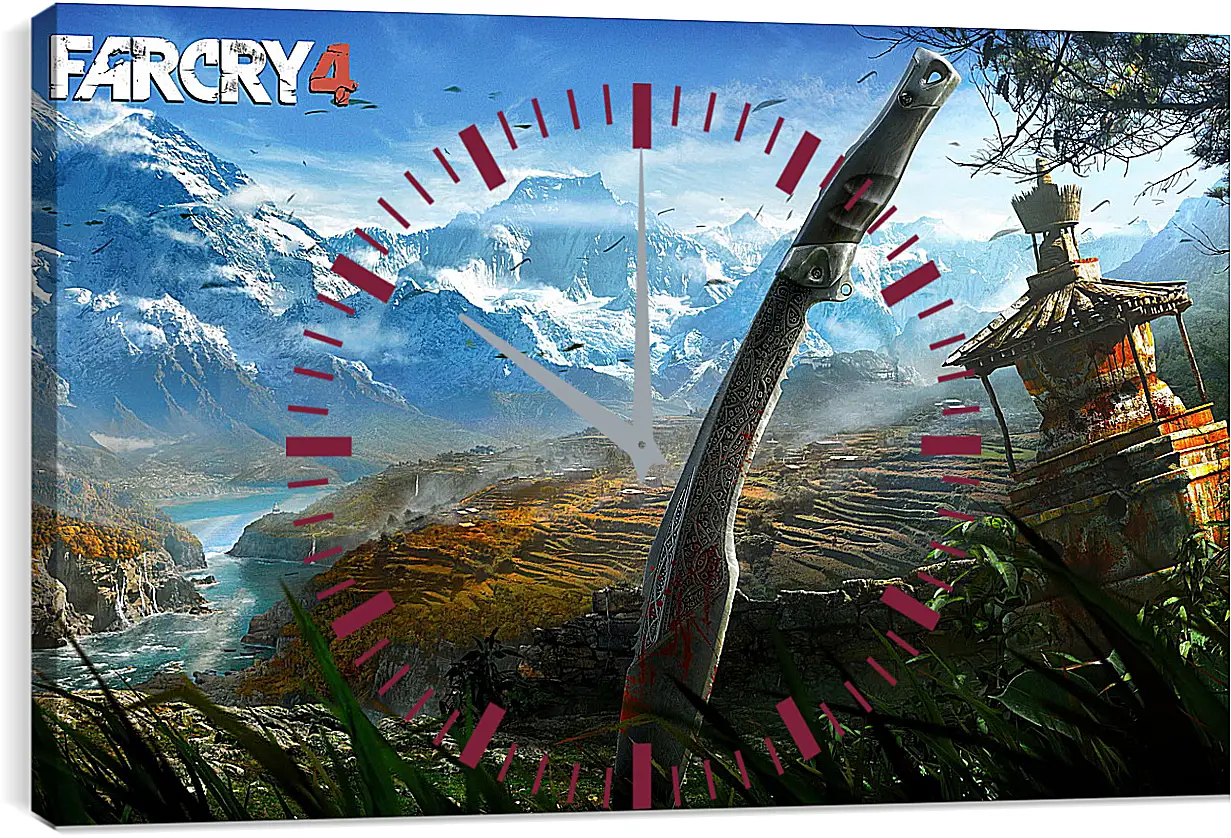 Часы картина - Far Cry 4