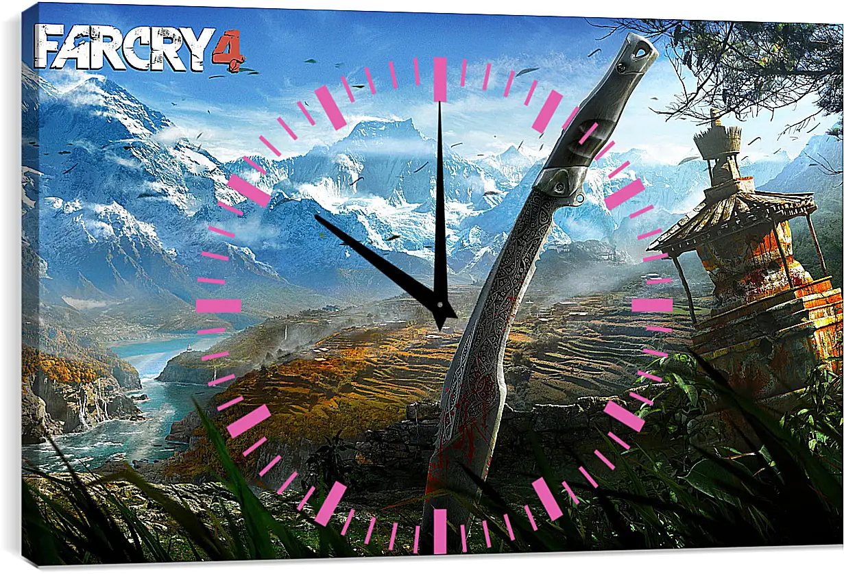 Часы картина - Far Cry 4