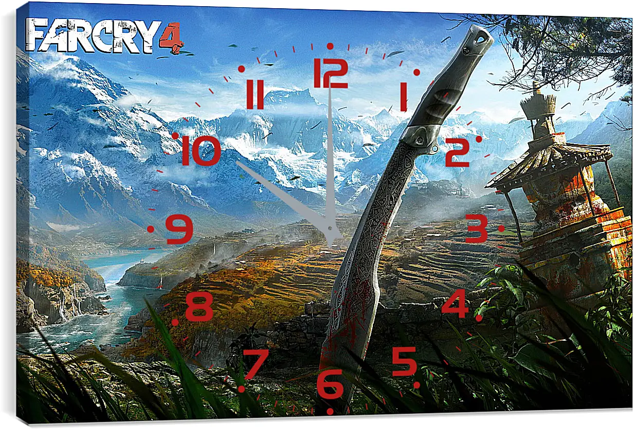 Часы картина - Far Cry 4