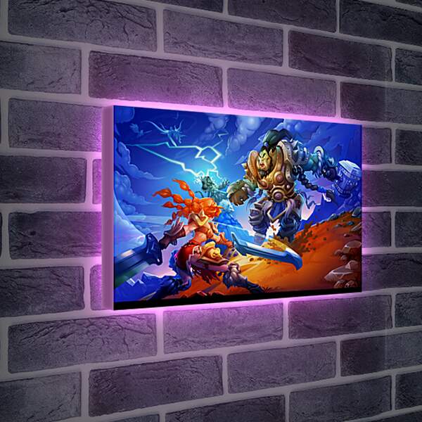 Лайтбокс световая панель - Heroes Of The Storm
