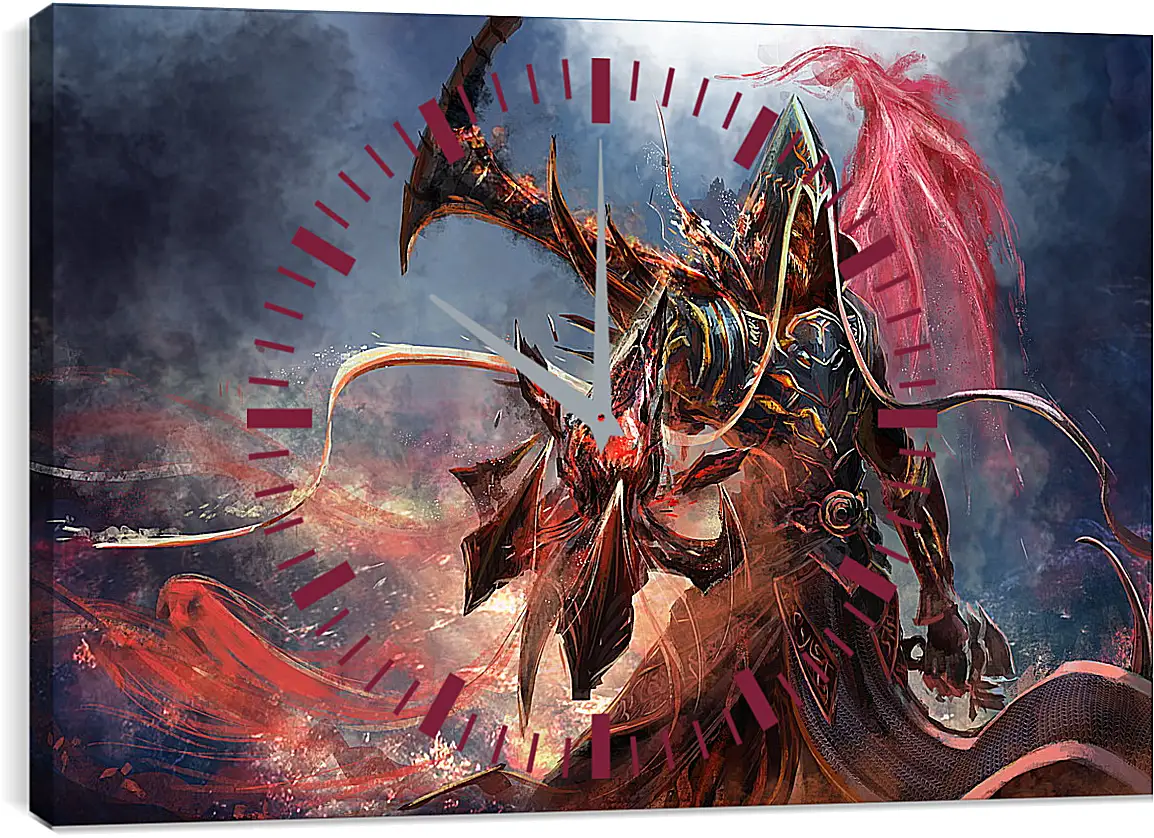 Часы картина - Diablo III: Reaper Of Souls
