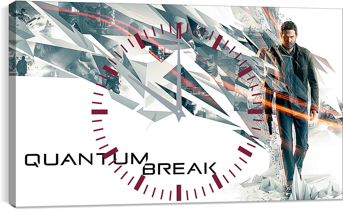 Часы картина - Quantum Break
