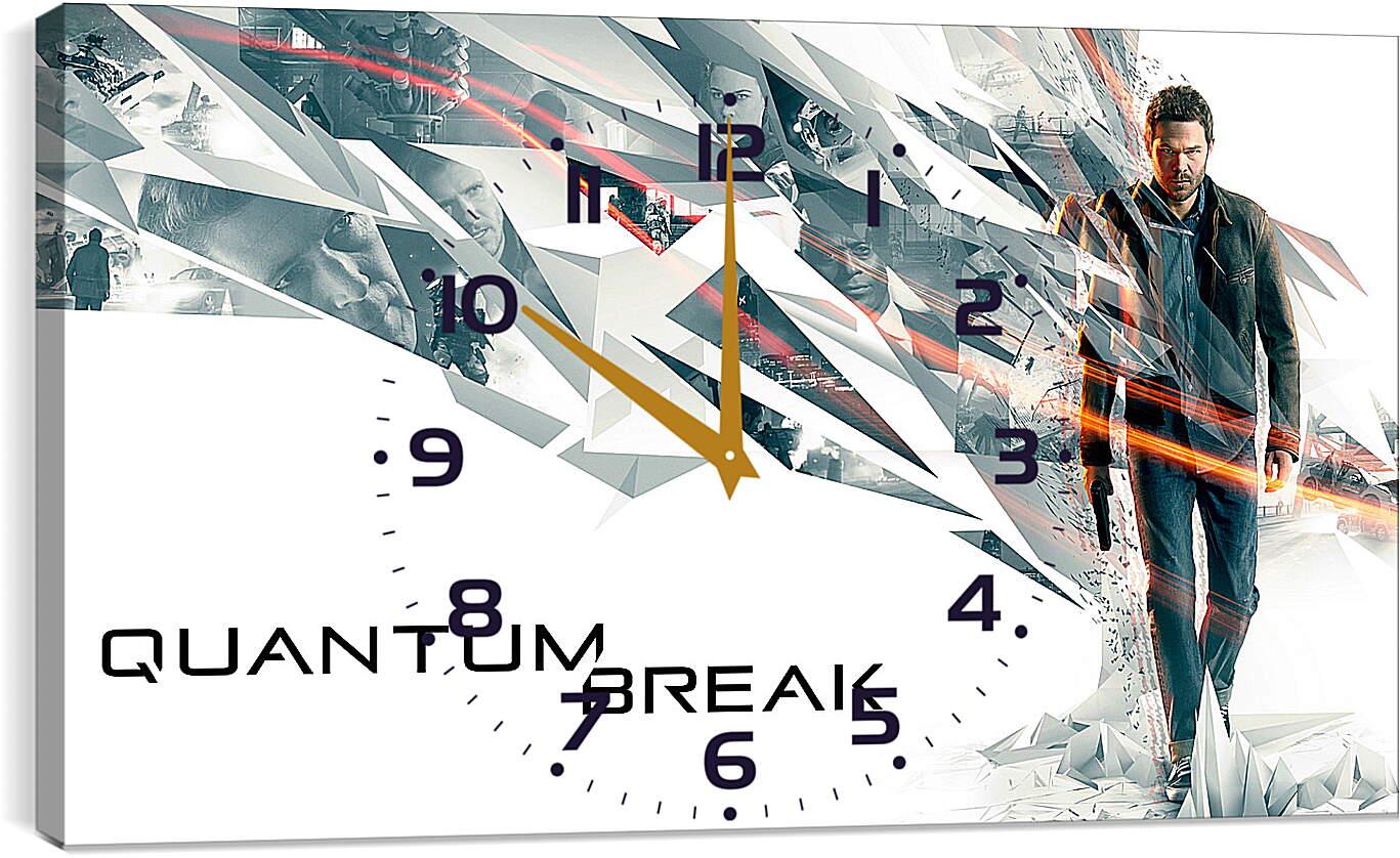 Часы картина - Quantum Break
