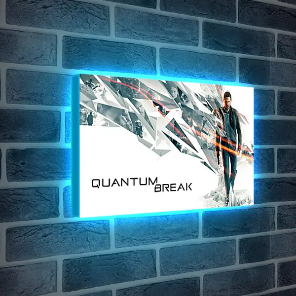 Лайтбокс световая панель - Quantum Break
