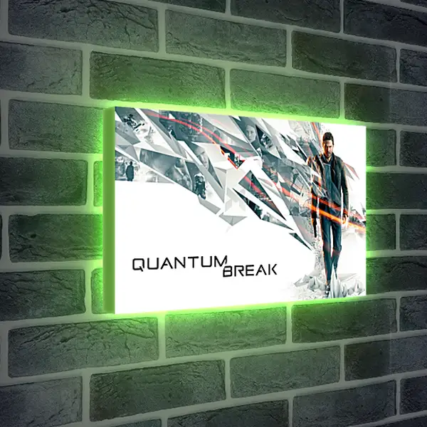 Лайтбокс световая панель - Quantum Break
