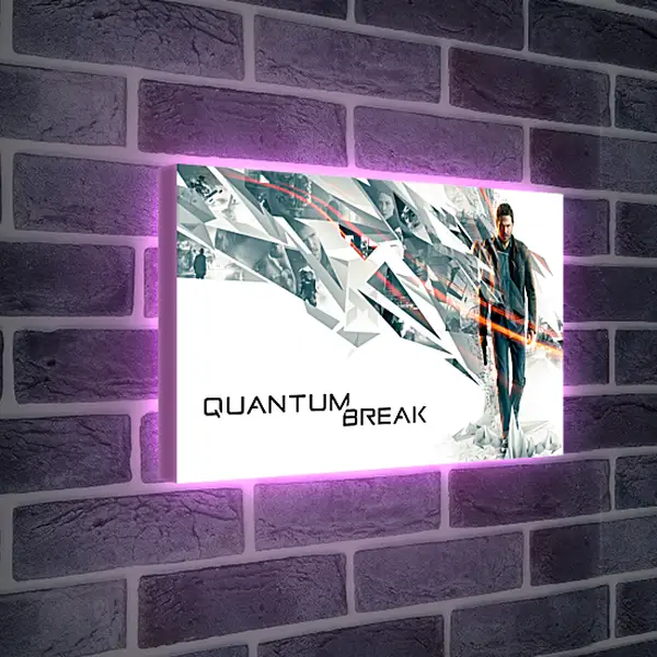 Лайтбокс световая панель - Quantum Break
