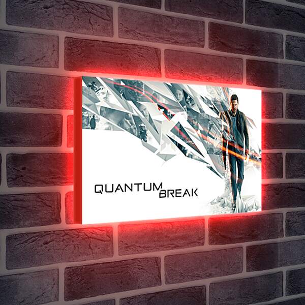 Лайтбокс световая панель - Quantum Break
