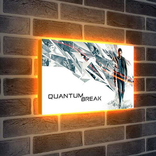 Лайтбокс световая панель - Quantum Break
