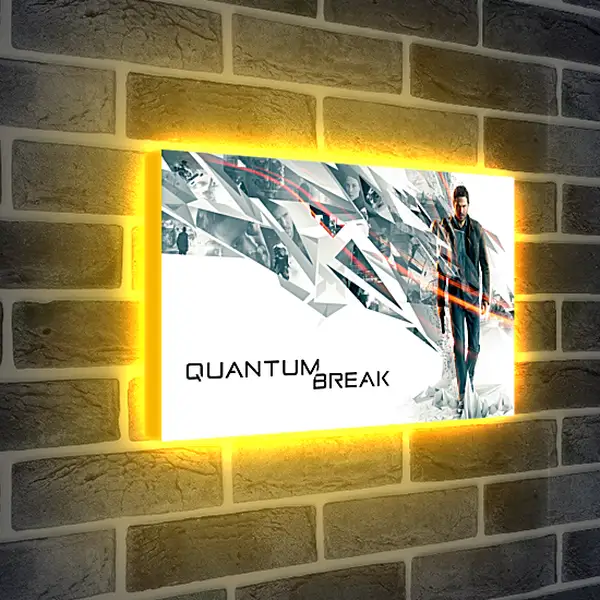 Лайтбокс световая панель - Quantum Break
