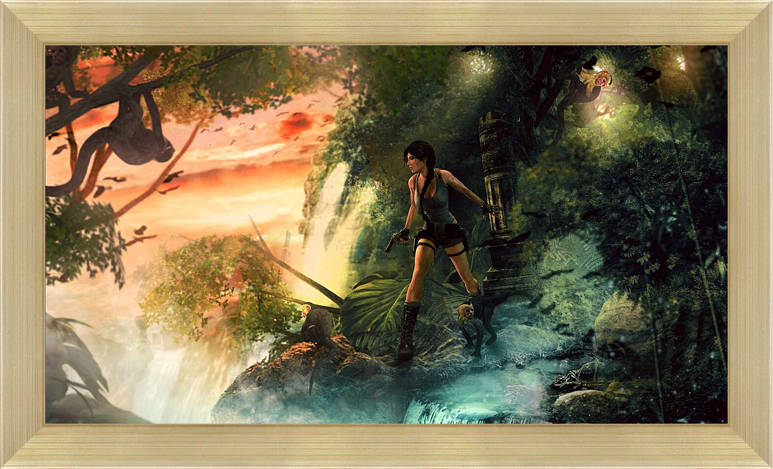Картина в раме - Tomb Raider: Underworld