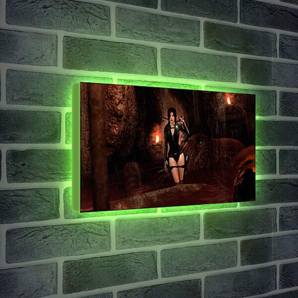 Лайтбокс световая панель - Tomb Raider: Underworld