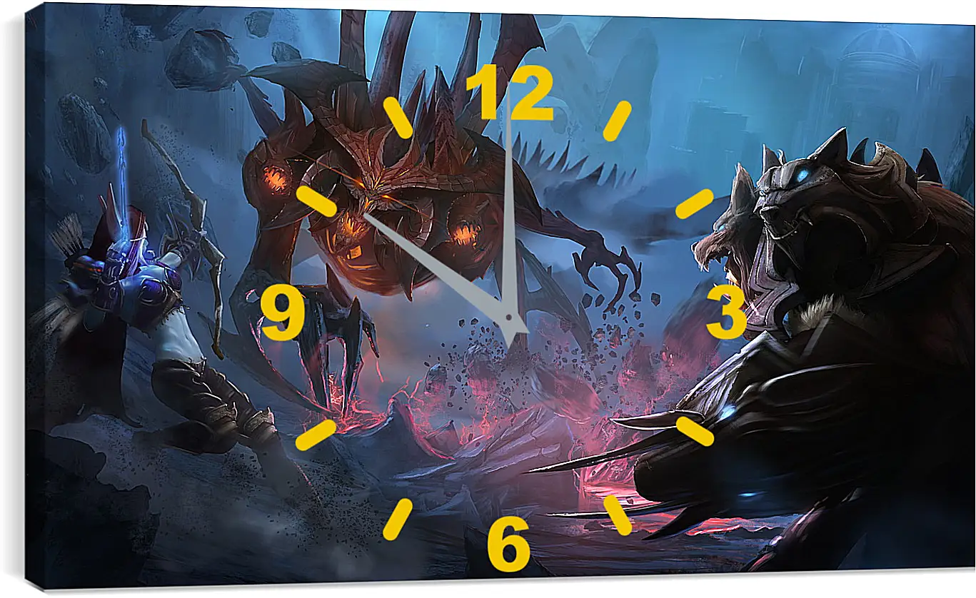 Часы картина - Heroes Of The Storm
