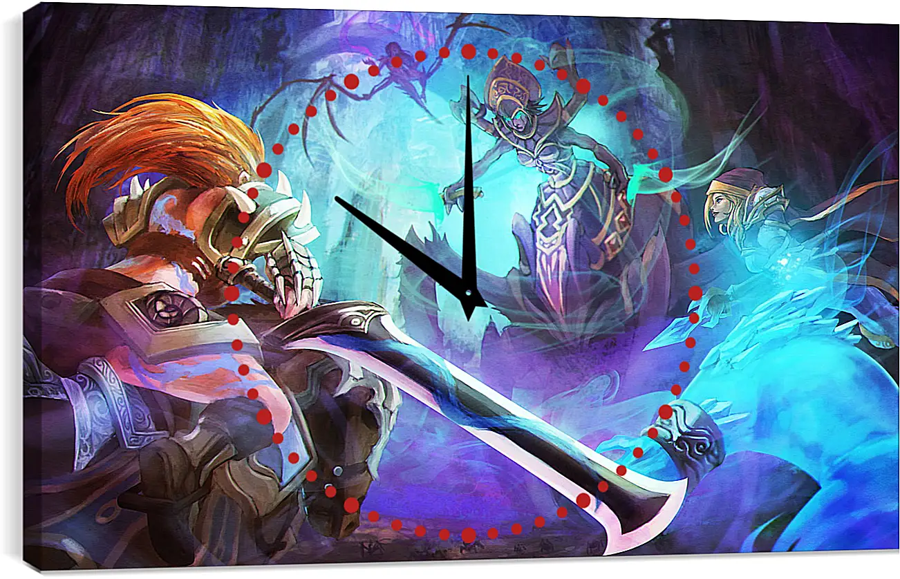 Часы картина - Heroes Of The Storm
