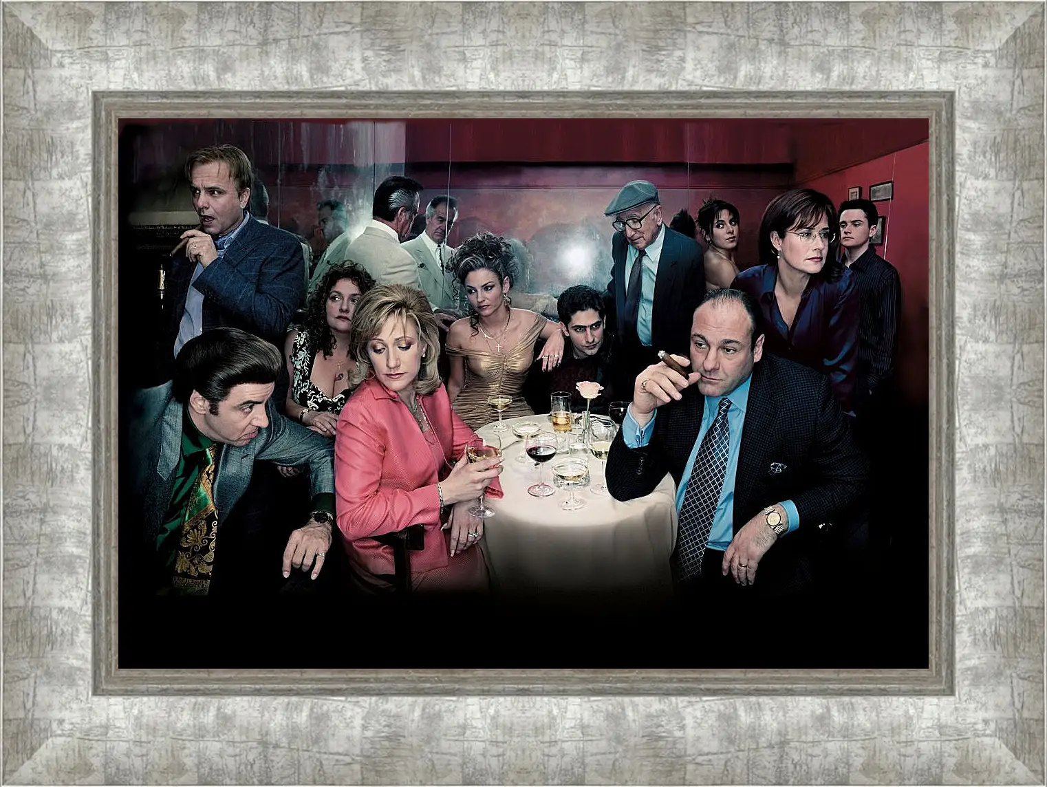 Картина в раме - Клан Сопрано. The Sopranos