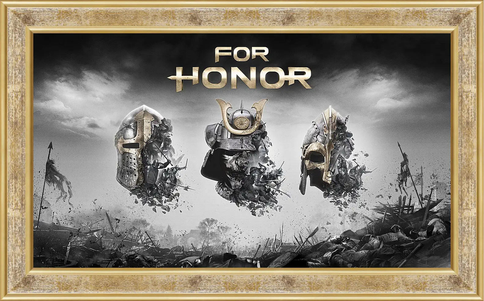 Картина в раме - For Honor
