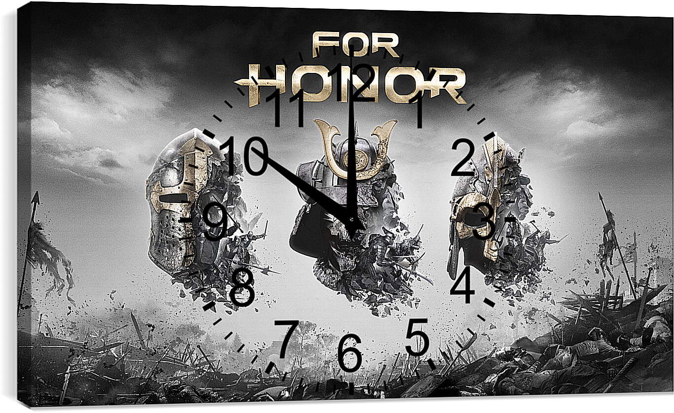 Часы картина - For Honor
