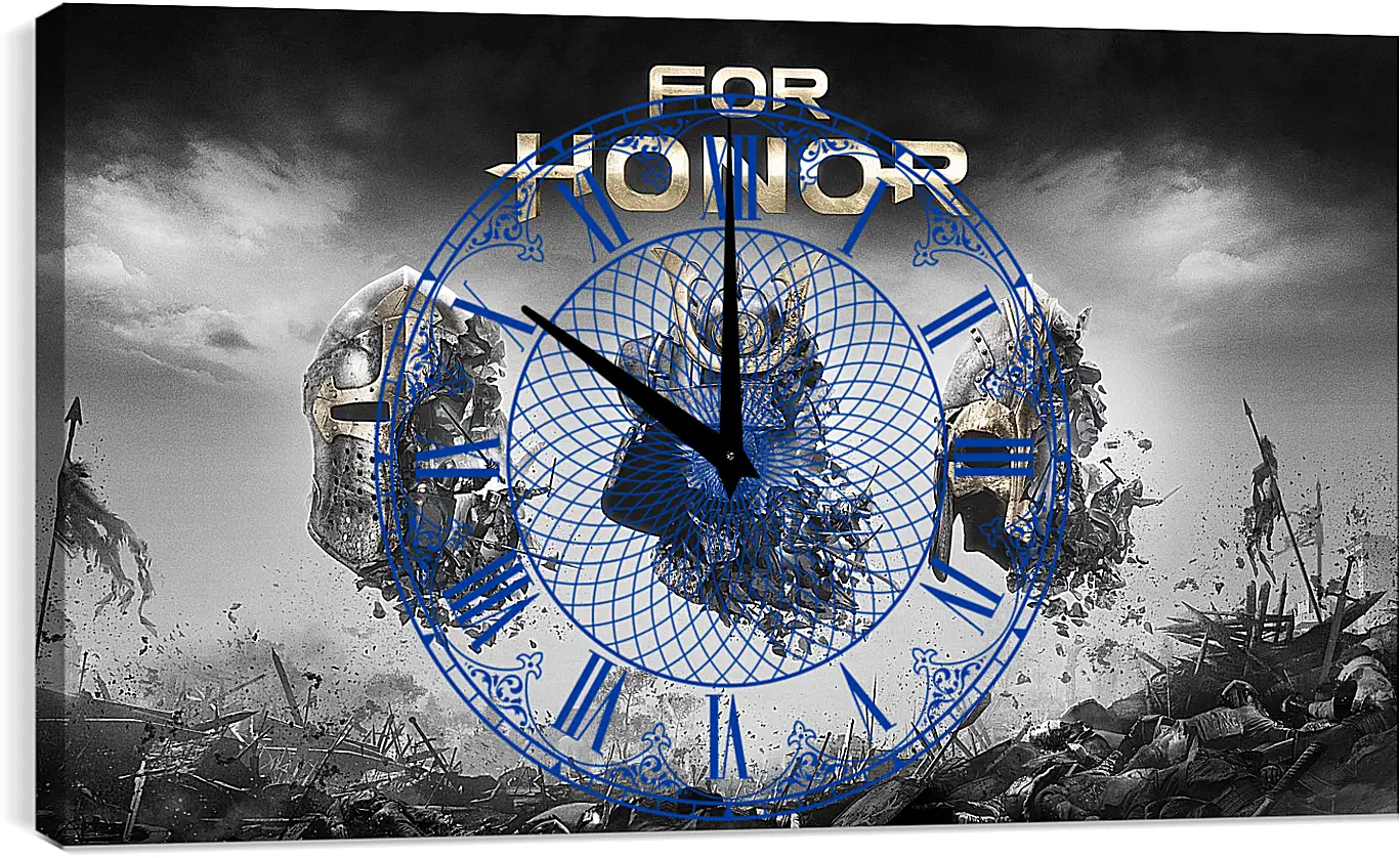 Часы картина - For Honor
