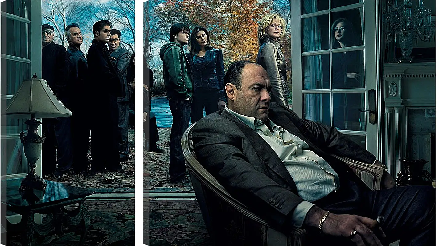 Модульная картина - Клан Сопрано. The Sopranos