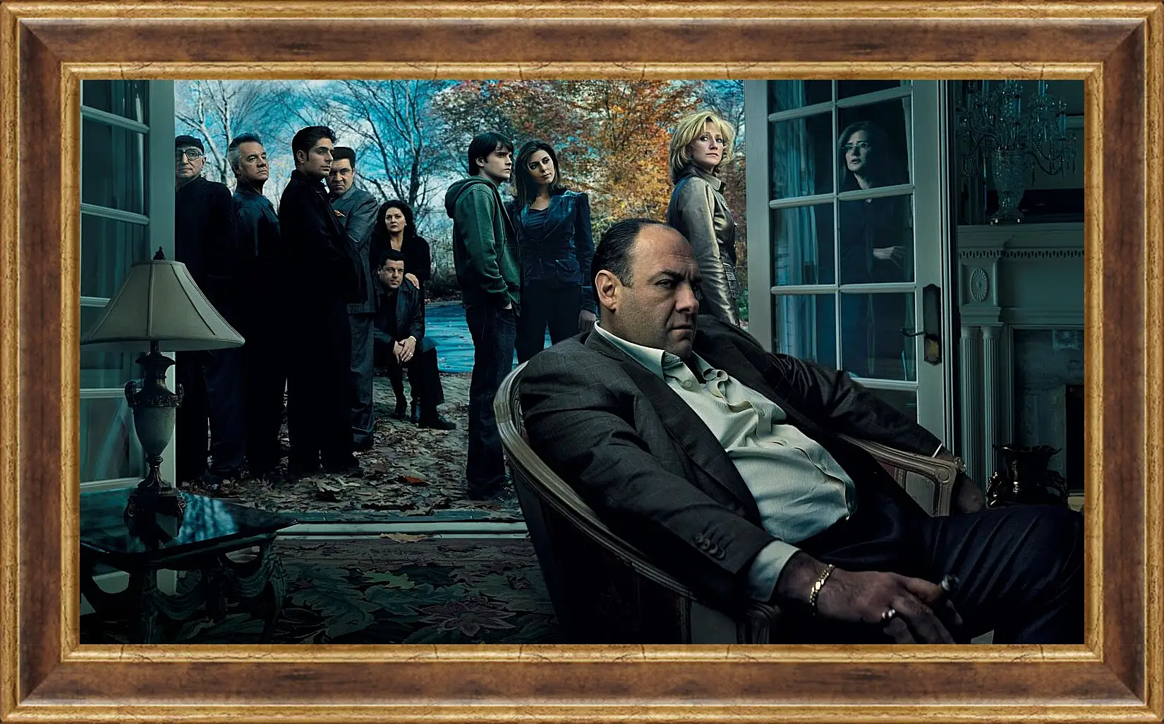 Картина в раме - Клан Сопрано. The Sopranos