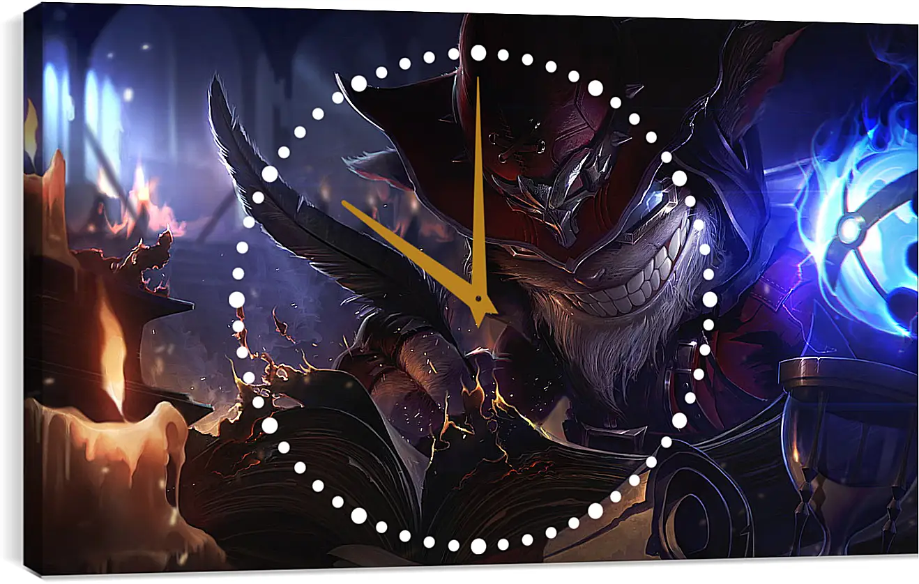 Часы картина - League Of Legends
