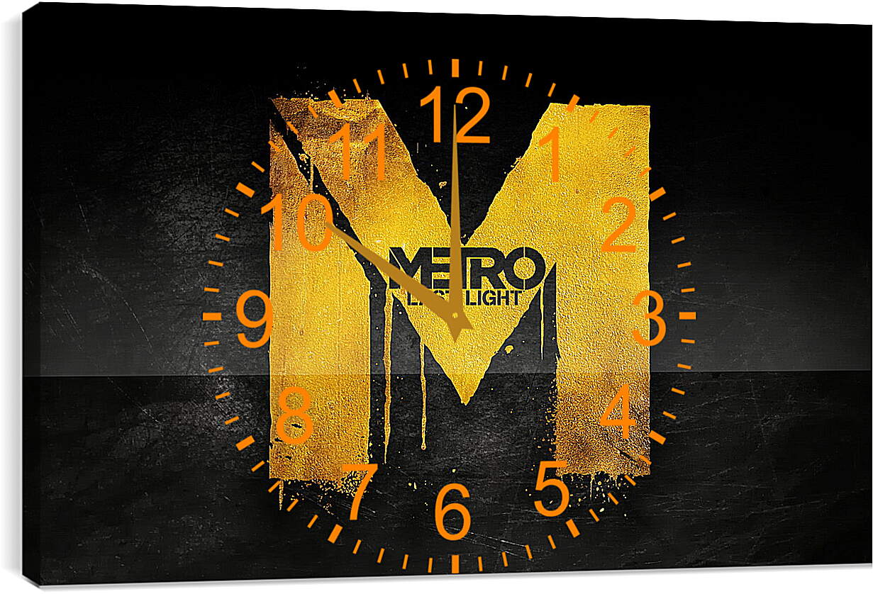Часы картина - Metro: Last Light
