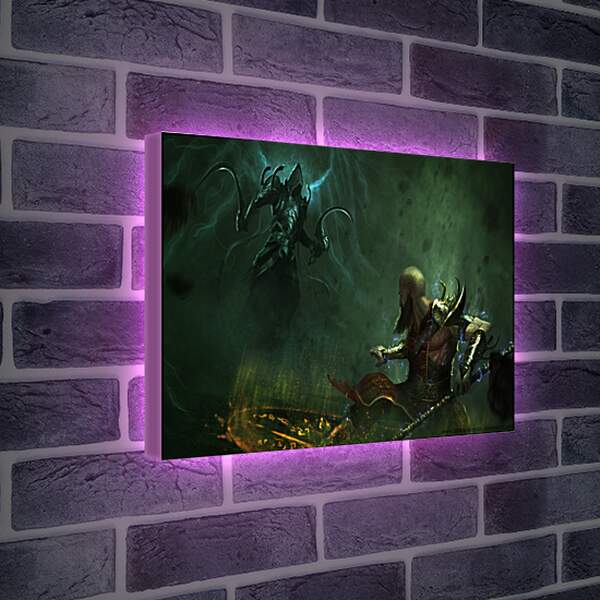 Лайтбокс световая панель - Diablo III: Reaper Of Souls