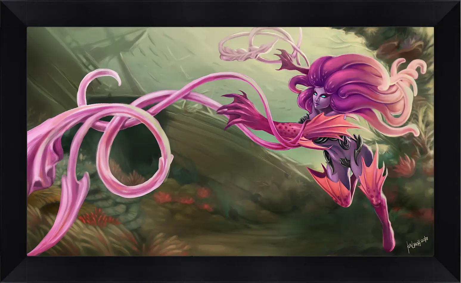 Картина в раме - League Of Legends

