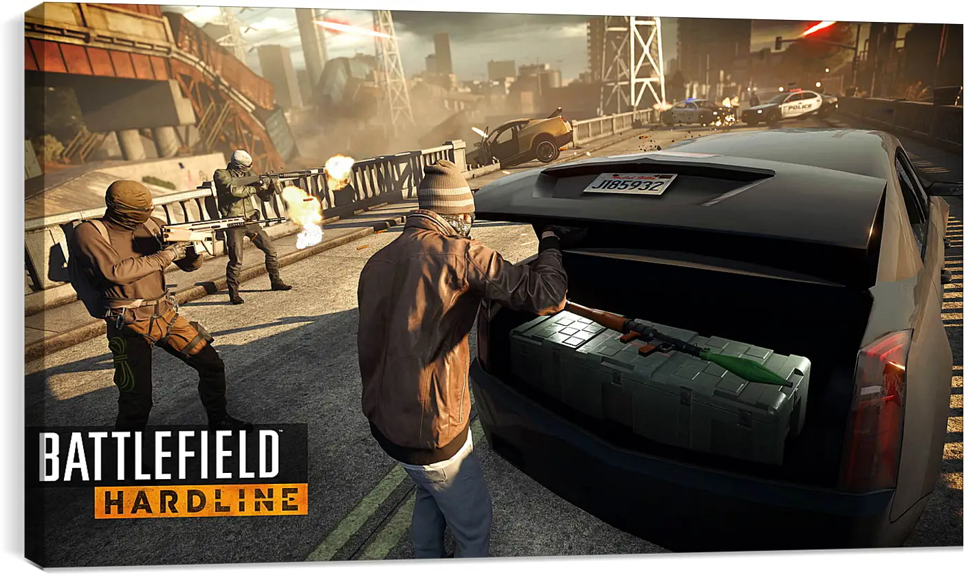 Постер и плакат - Battlefield: Hardline