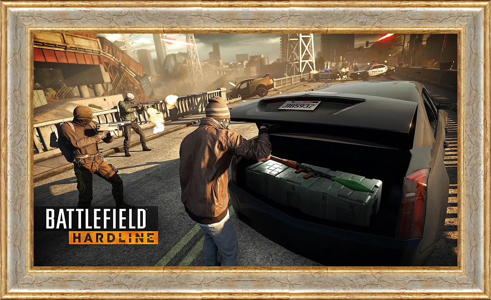 Картина в раме - Battlefield: Hardline