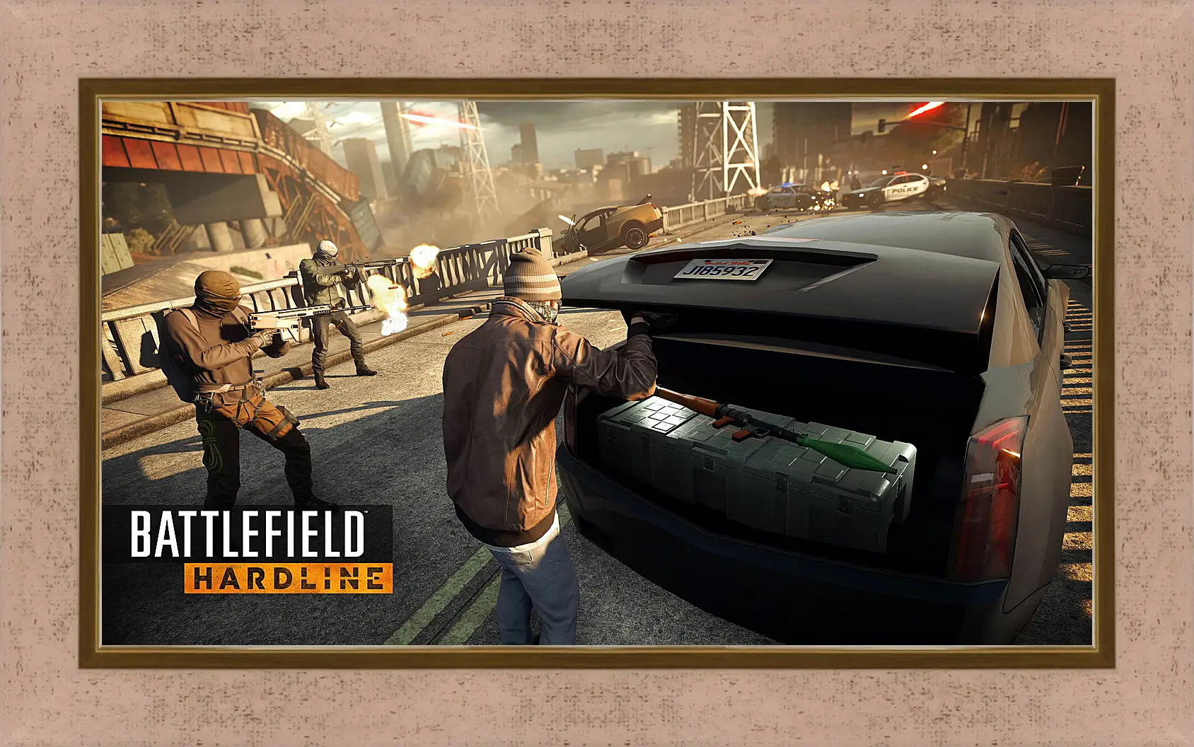 Картина в раме - Battlefield: Hardline