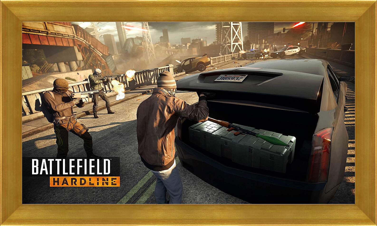 Картина в раме - Battlefield: Hardline